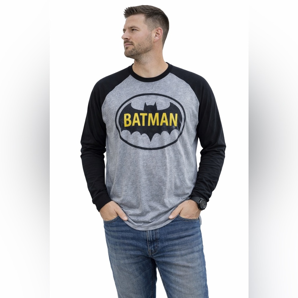 Batman Long‎ Sleeve T-Shirt